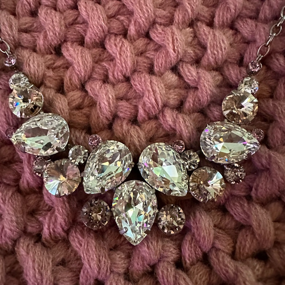 Crystal Rose Necklace